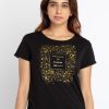 Status Quo Womens Printed Round Neck T-Shirt
