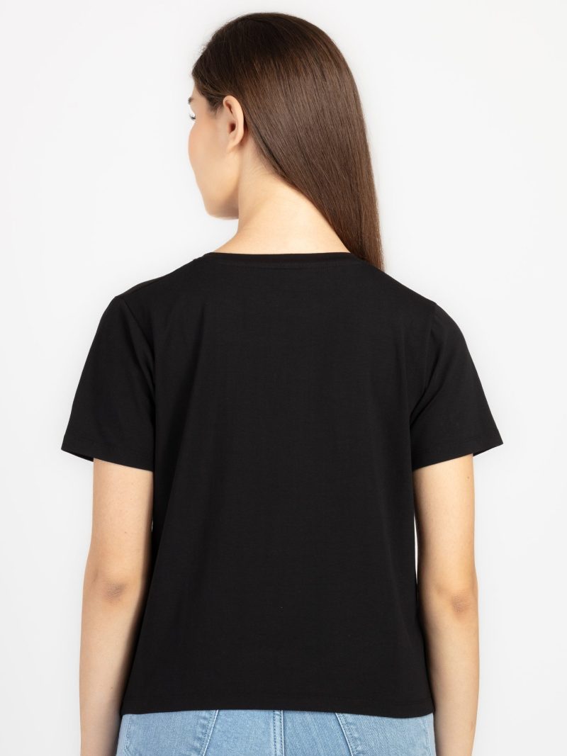 Status Quo Womens Printed Round Neck T-Shirt