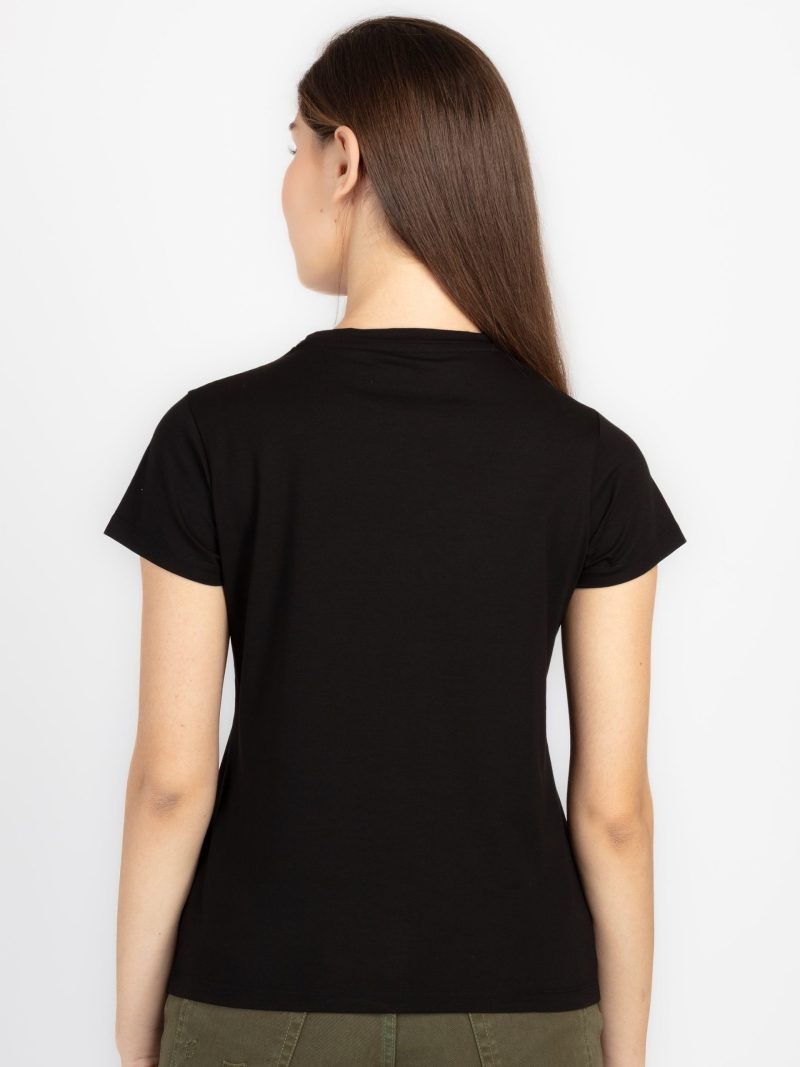 Status Quo Womens Printed Round Neck T-Shirt