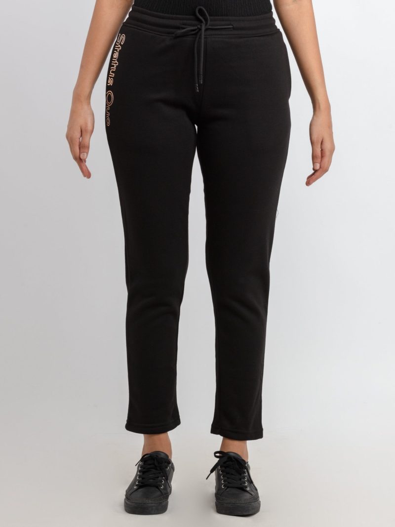 Status Quo Womens Solid Regular Fit Trackpants