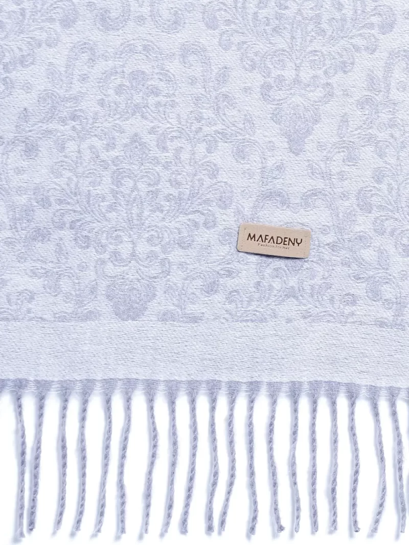 Floral Printed Tasselled Stole