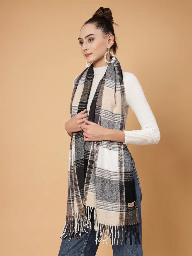 Checked Stole