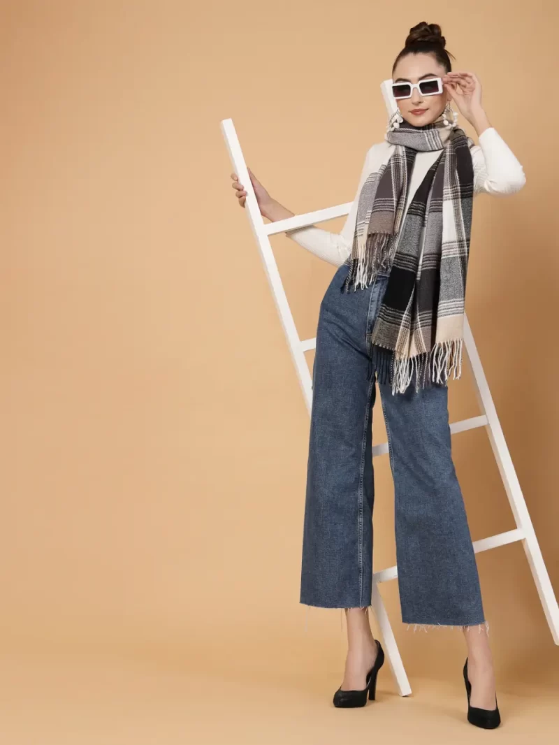 Checked Stole