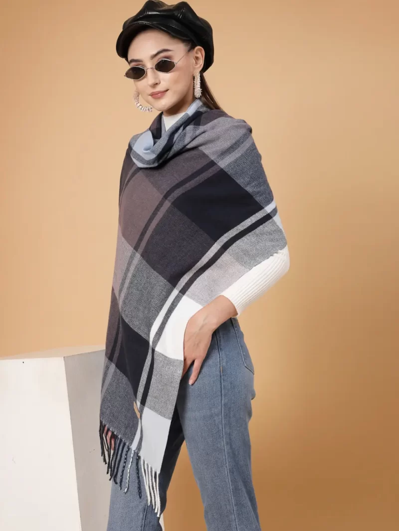 Checked Stole