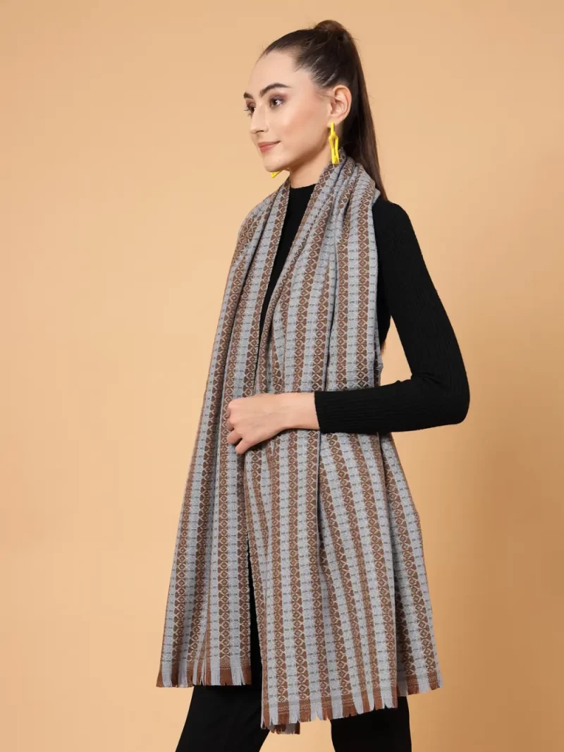 Checked Stole