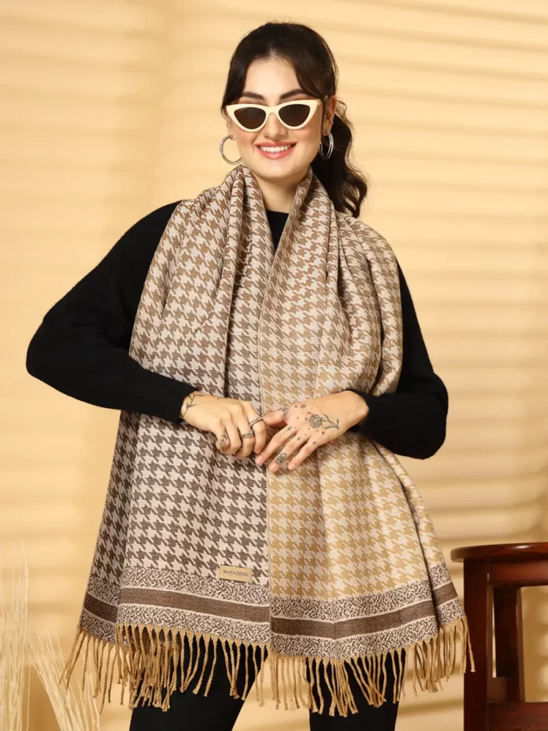 Women Woven Design Stole