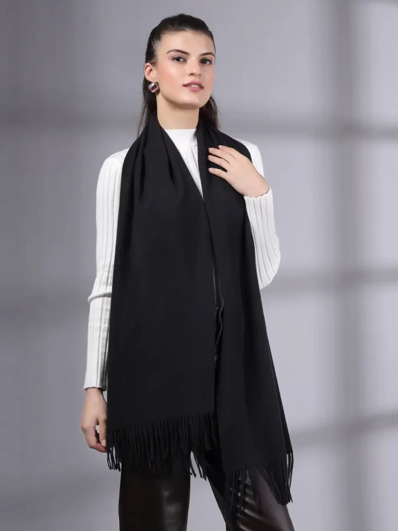 Women Tasselled Border Stole