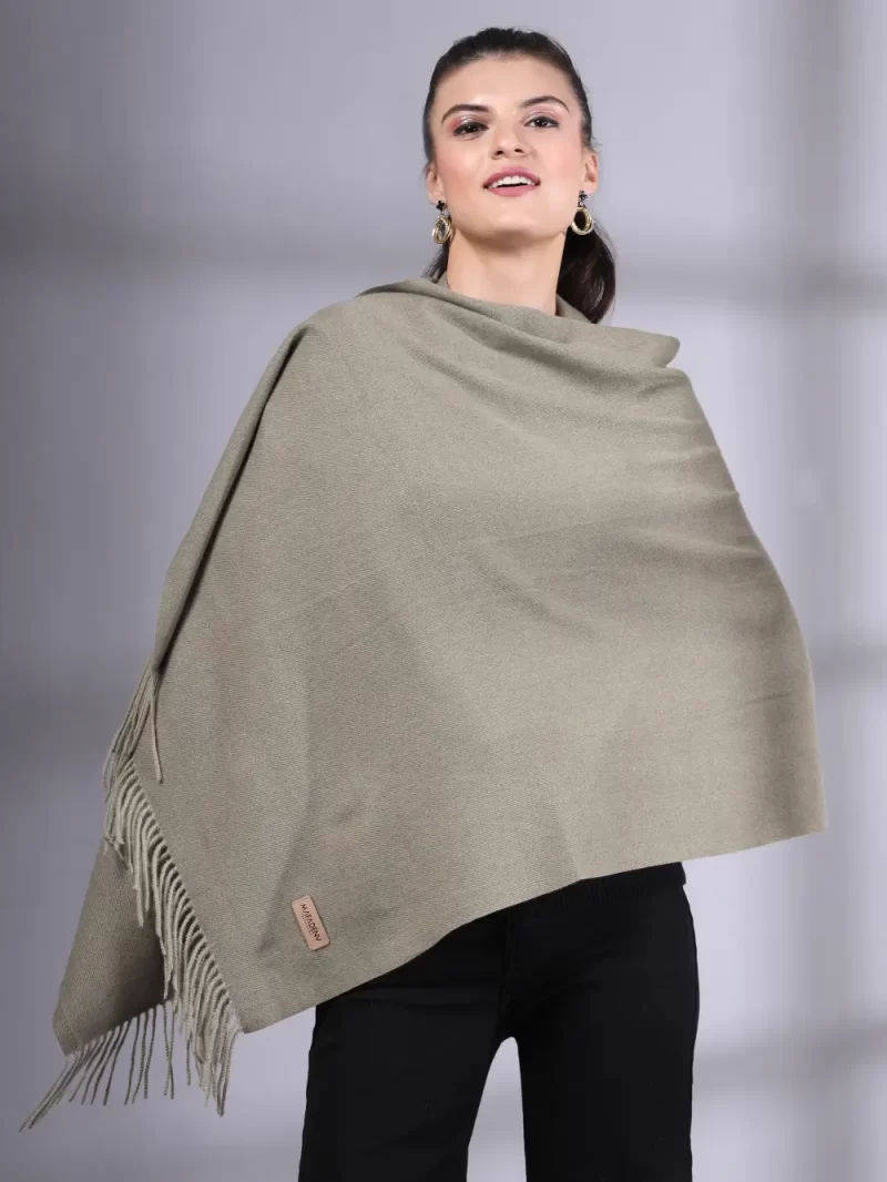 Women Tasselled Border Stole