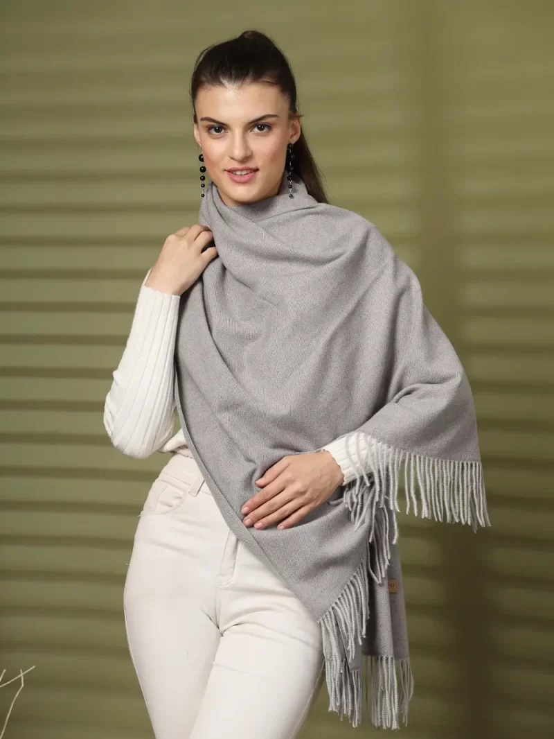 Women Tasselled Border Stole