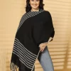 Women Woven Design Winter Stole