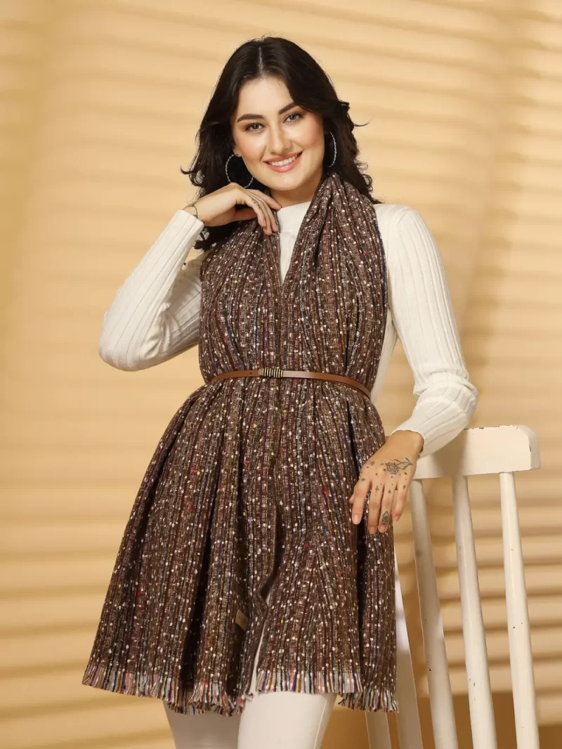 Women Woven Design Stole