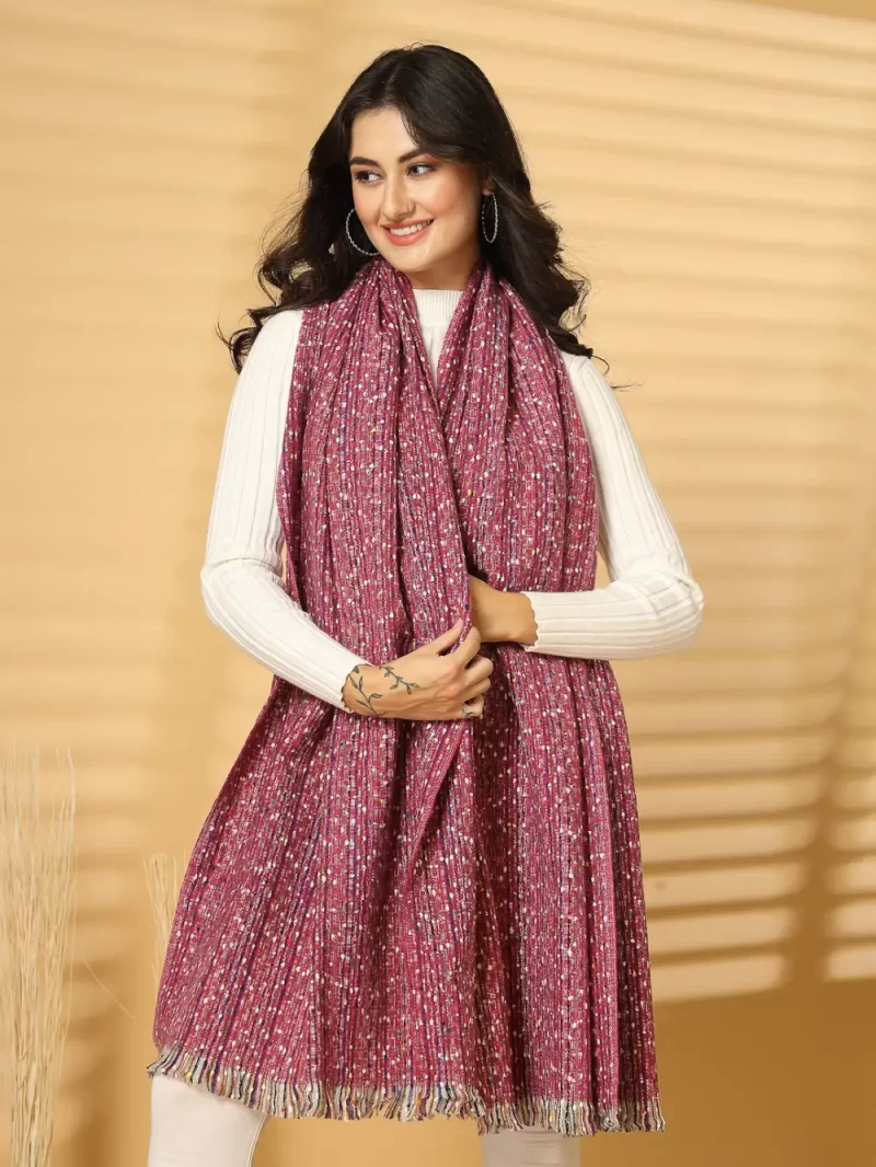 Women Woven Design Stole