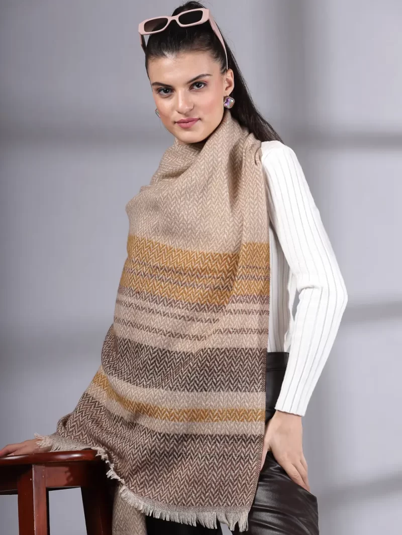 Women Woven Design Stole