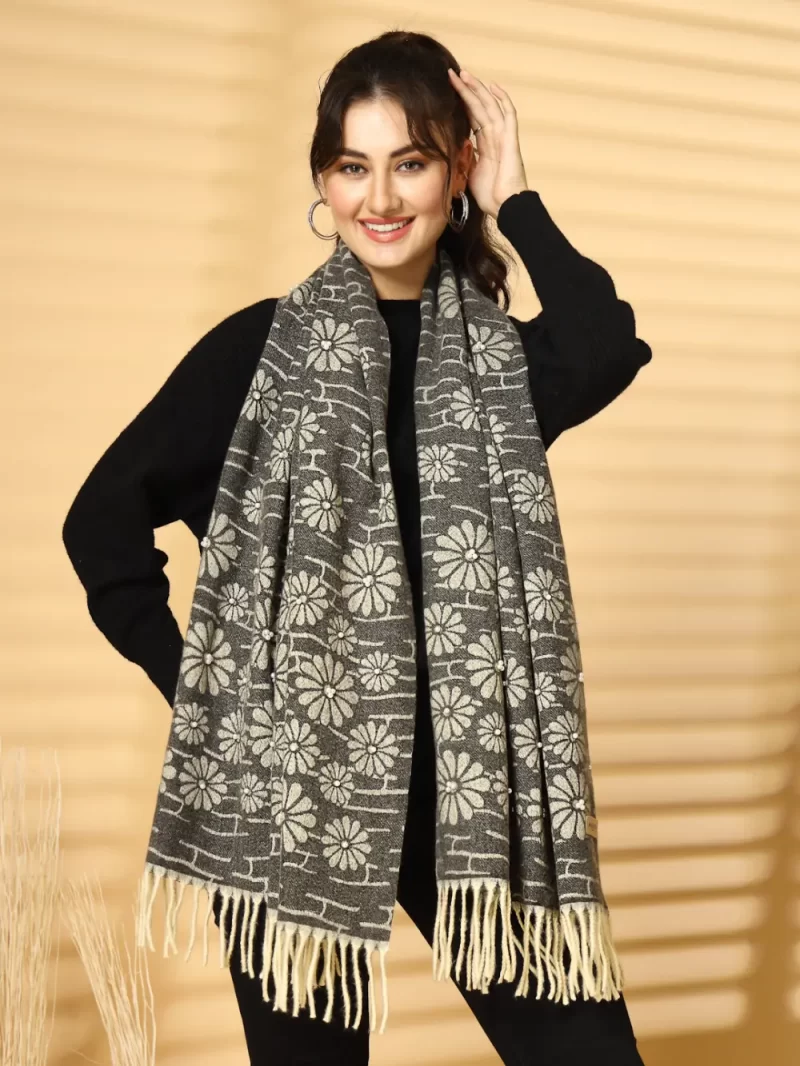 Women Printed Winter Stole