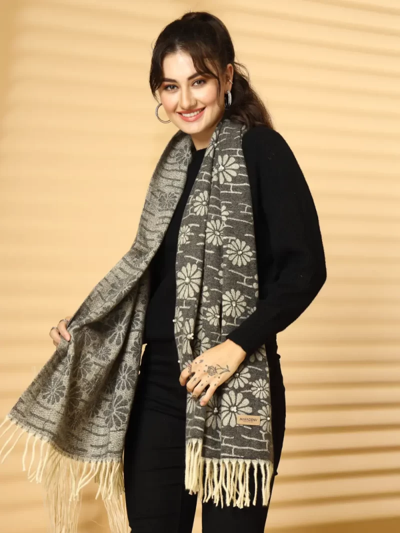 Women Printed Winter Stole