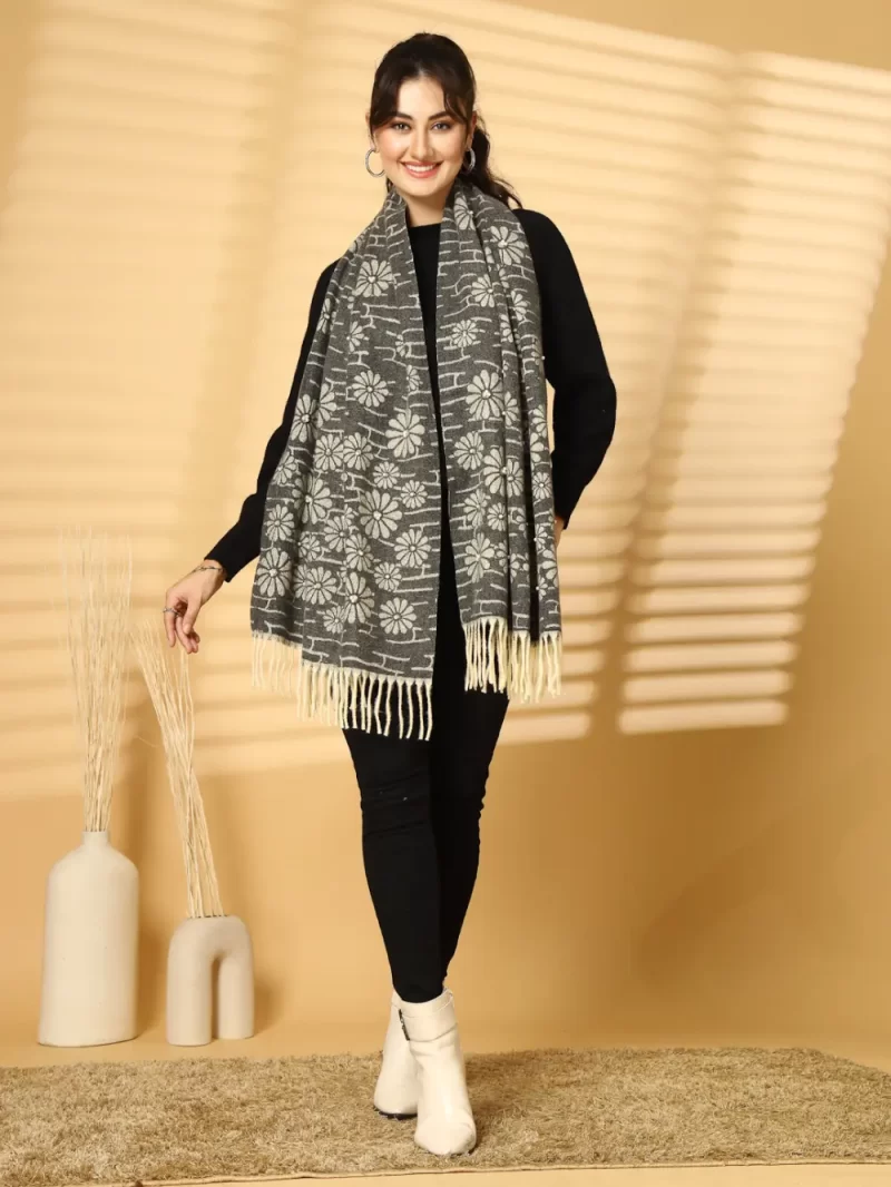 Women Printed Winter Stole