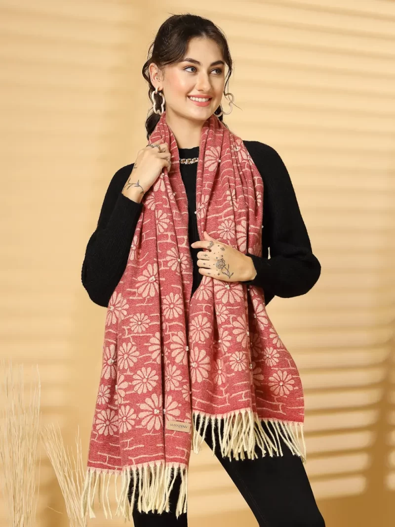 Women Printed Winter Stole