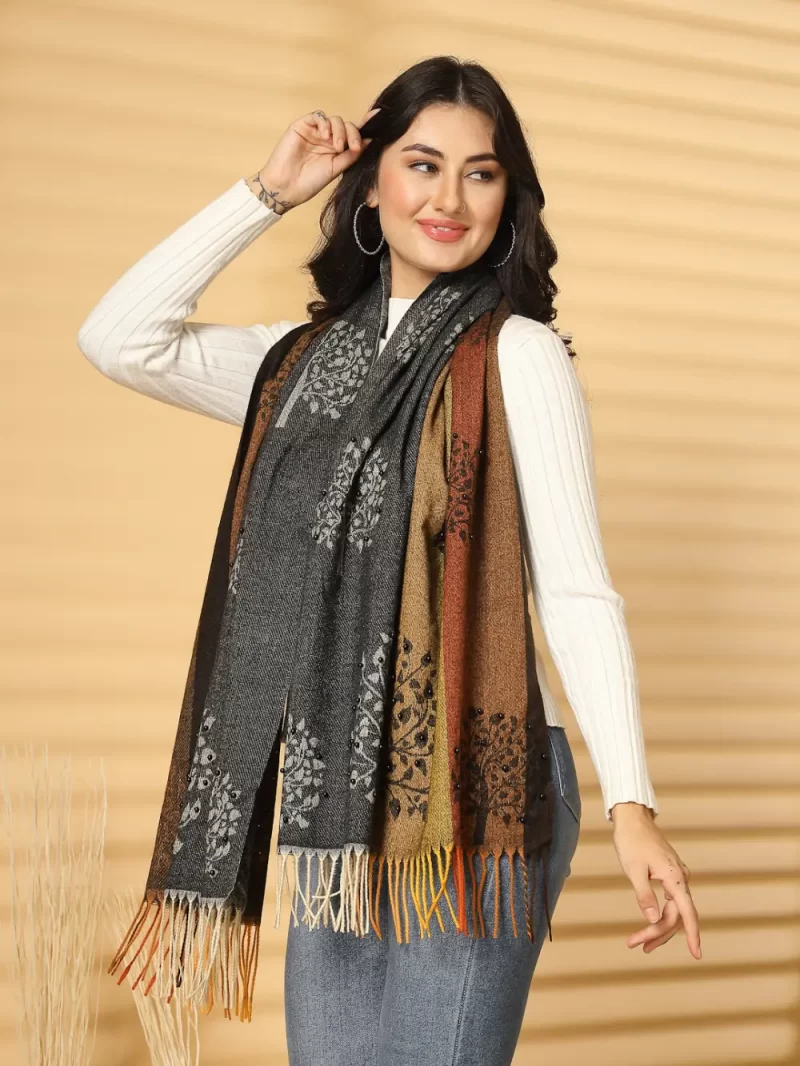 Women Woven Design Stole