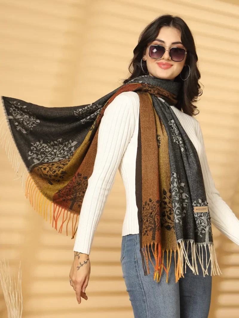 Women Woven Design Stole