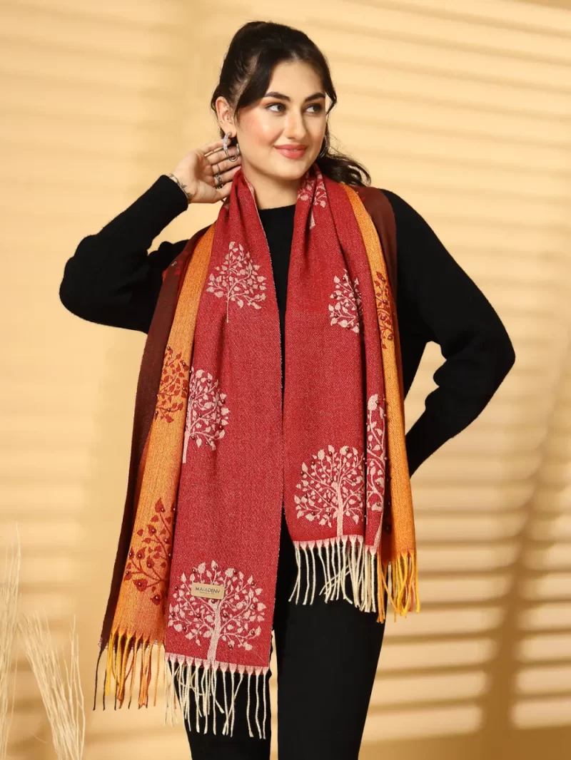 Women Woven Design Stole