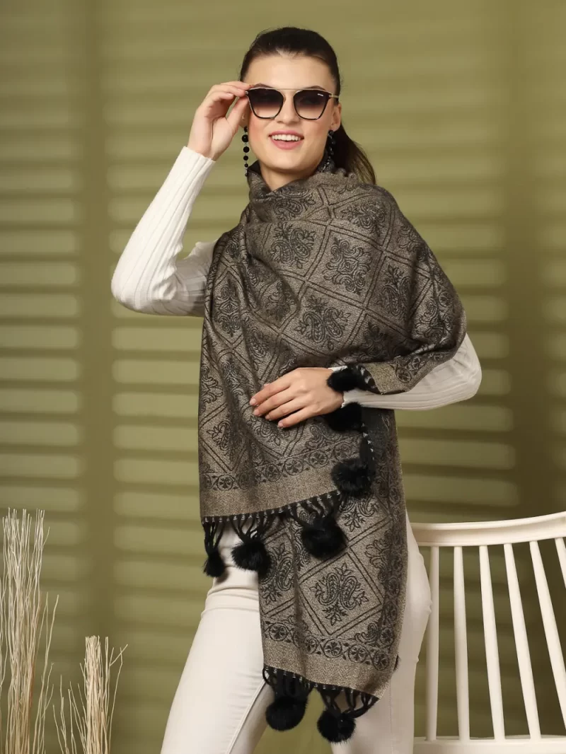 Women Printed Winter Stylished & Cosy Stole