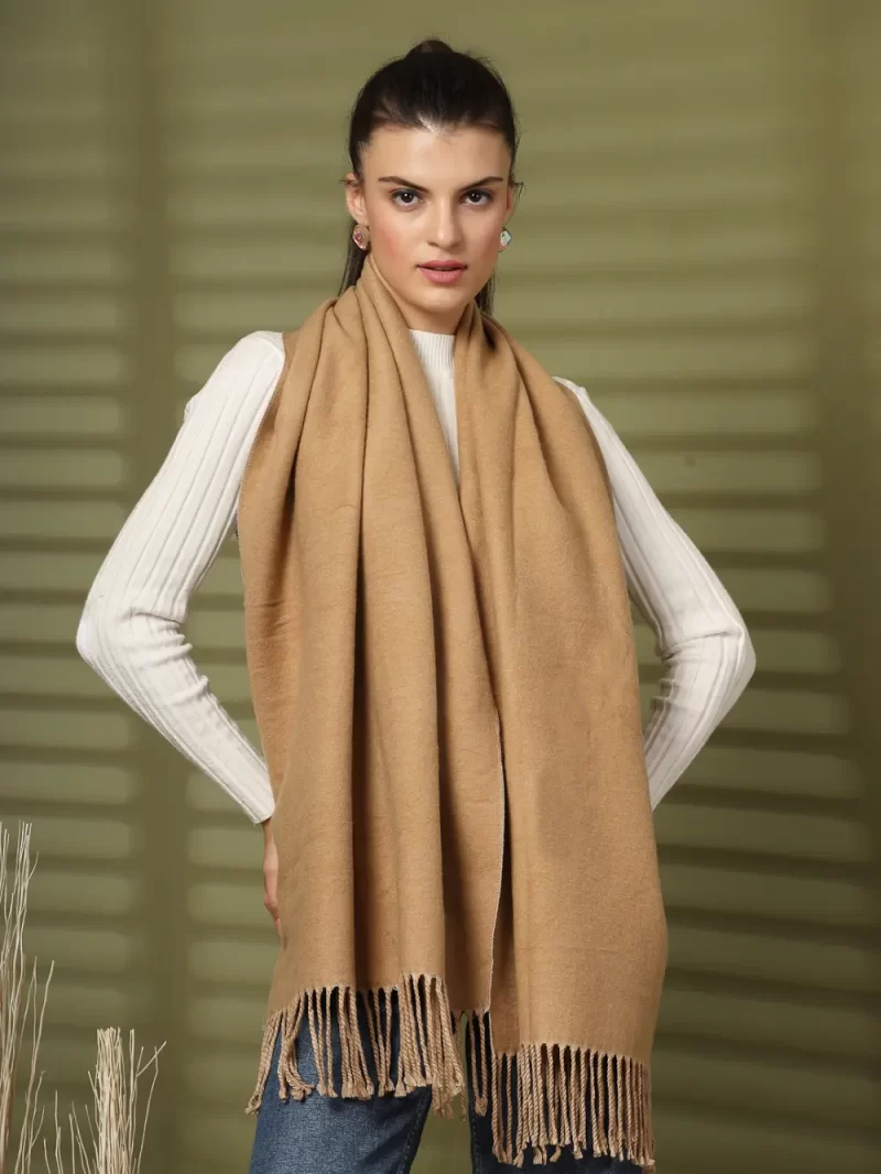 Women Solid Winter Stylished & Cosy Stole