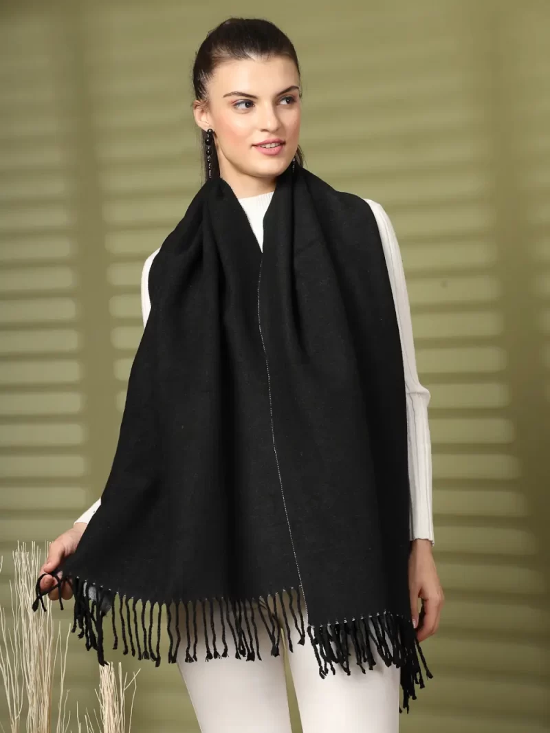 Women Solid Winter Stylished & Cosy Stole