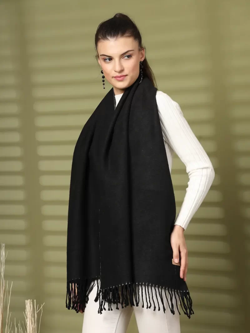 Women Solid Winter Stylished & Cosy Stole