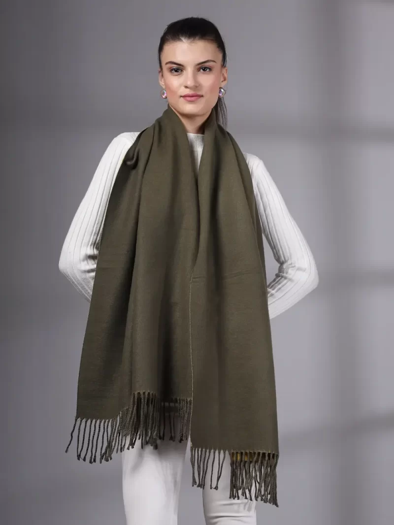 Women Solid Winter Stylished & Cosy Stole