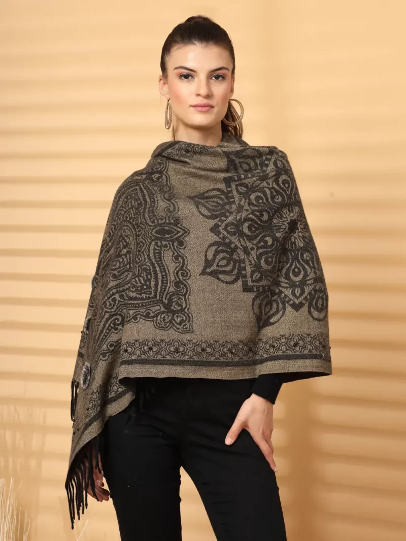 Women Printed Winter Stylished & Cosy Stole