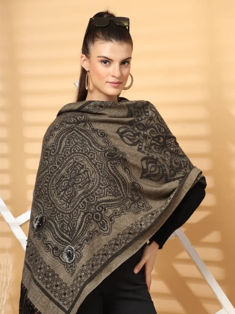 Women Printed Winter Stylished & Cosy Stole