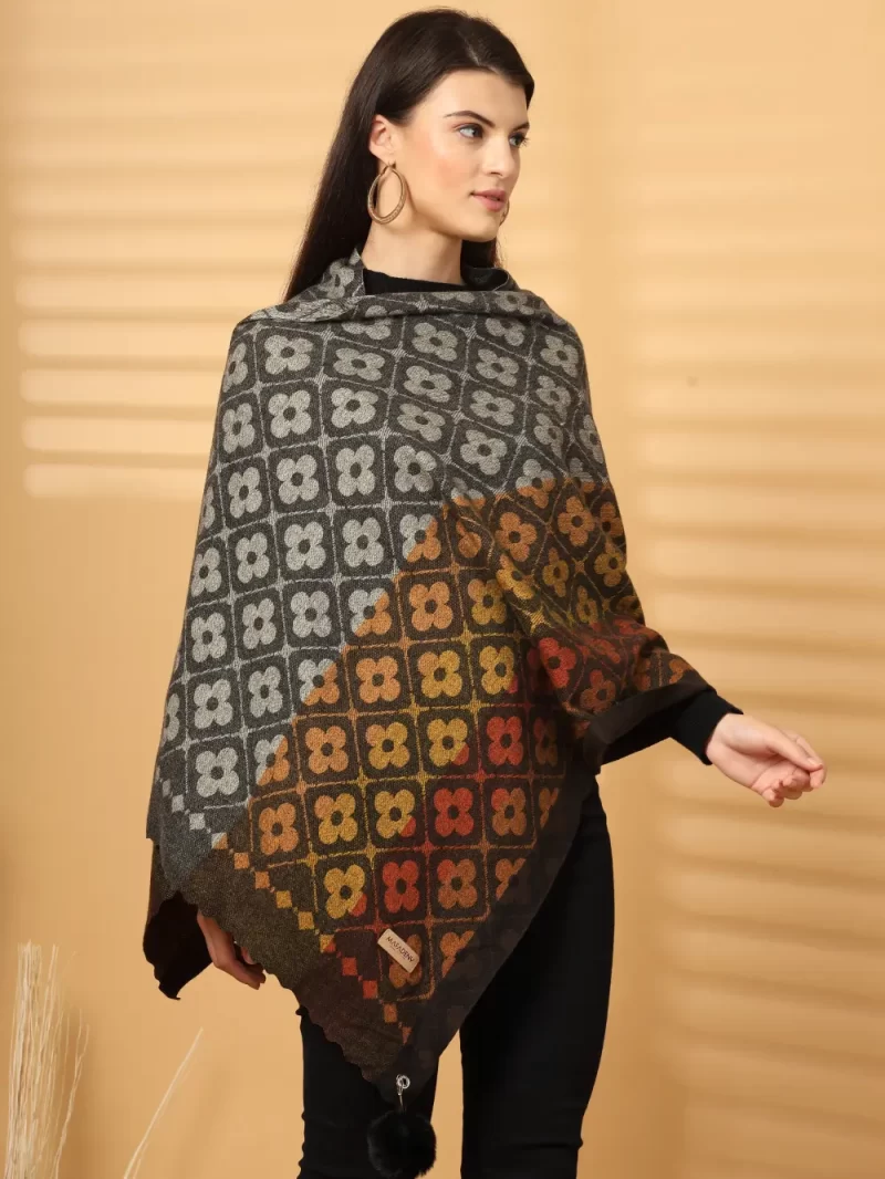 Women Printed Winter Stole
