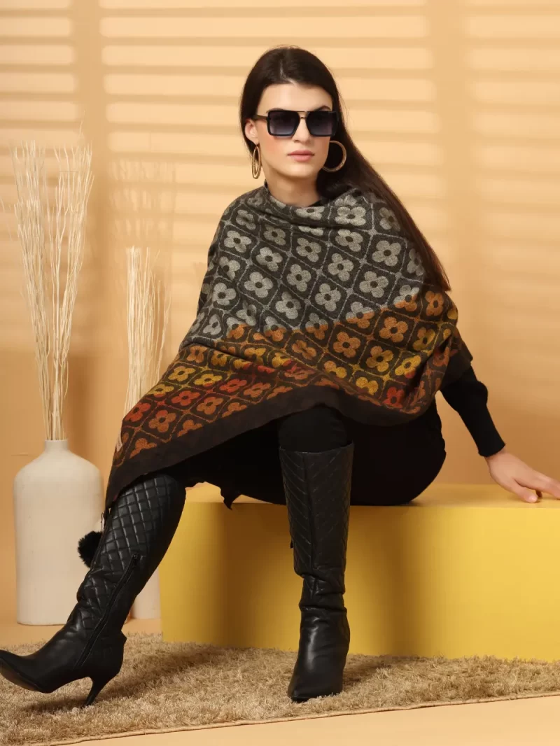 Women Printed Winter Stole