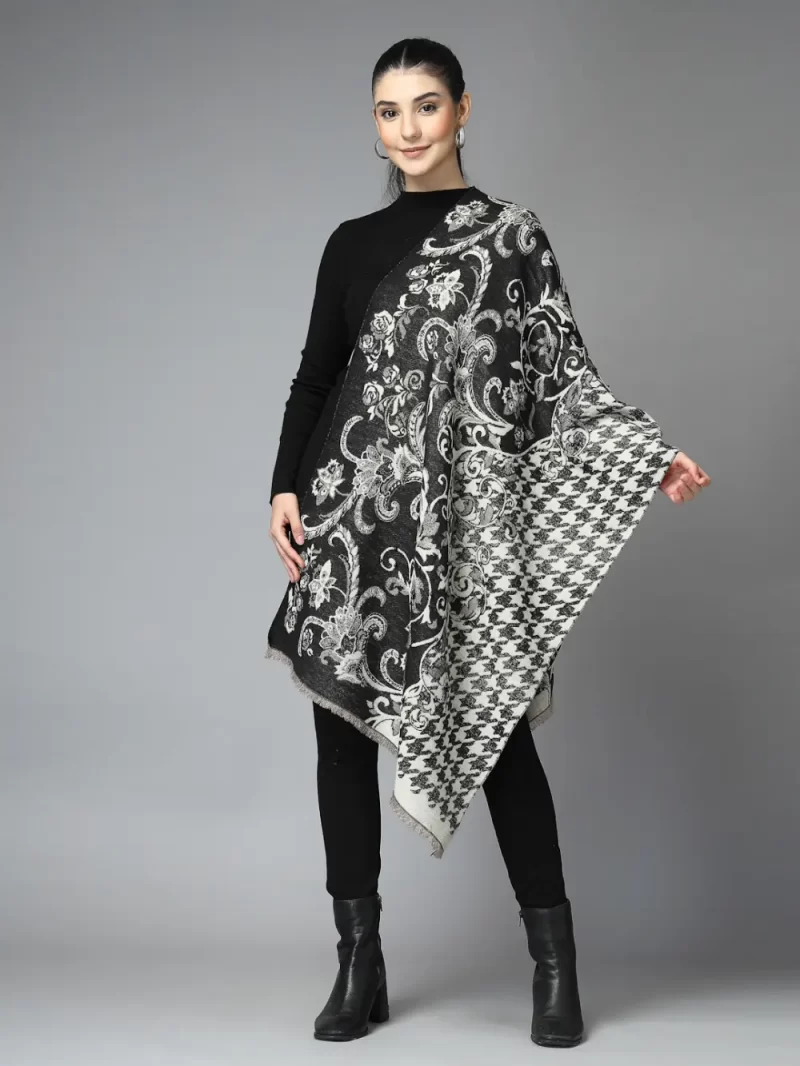 Women Ethnic Motifs Printed Woollen Stole