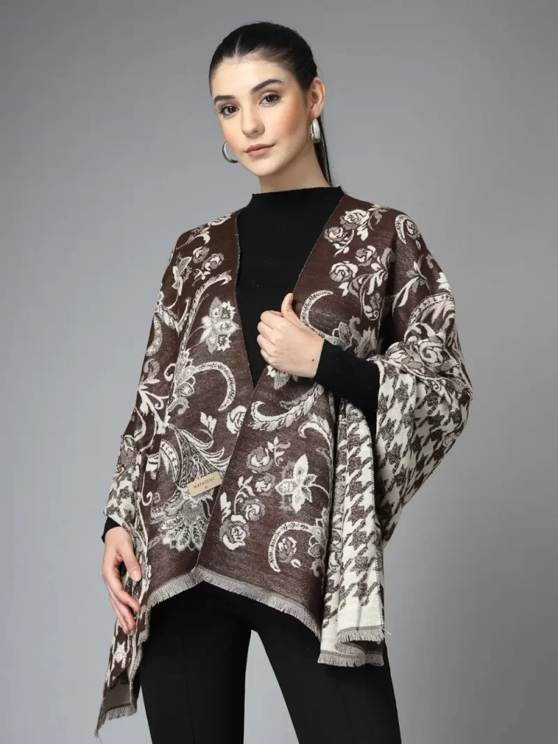 Women Ethnic Motifs Printed Woollen Stole