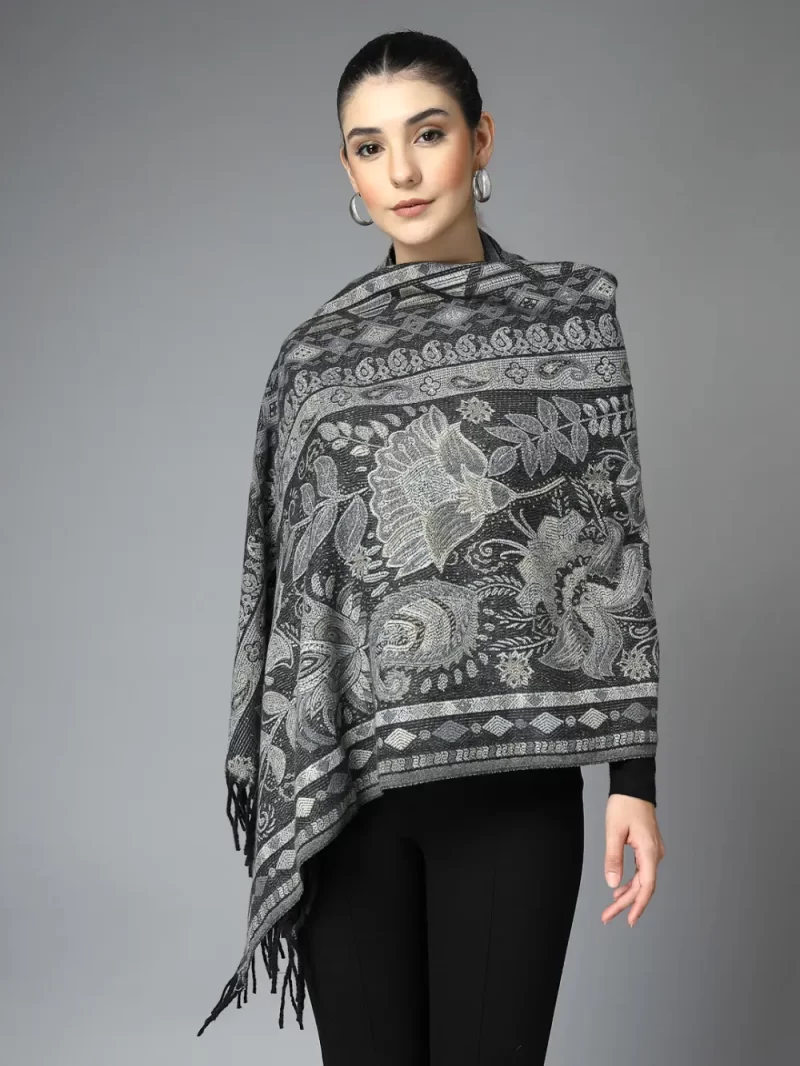 Women Printed Wool Stole
