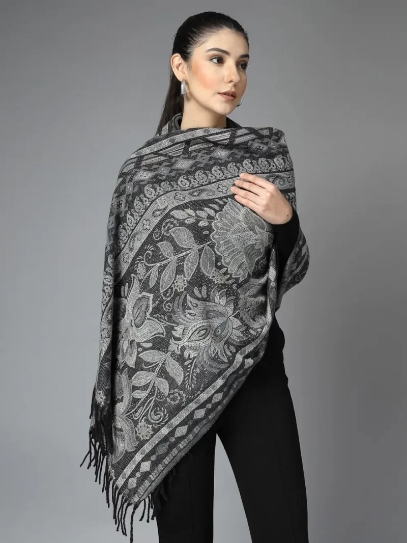 Women Printed Wool Stole