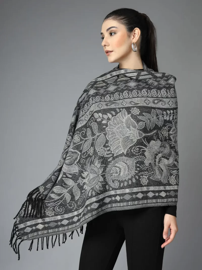 Women Printed Wool Stole