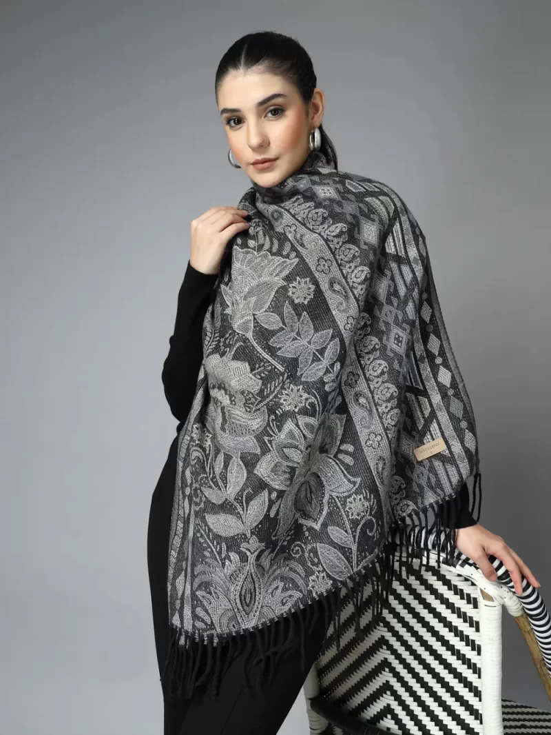 Women Printed Wool Stole