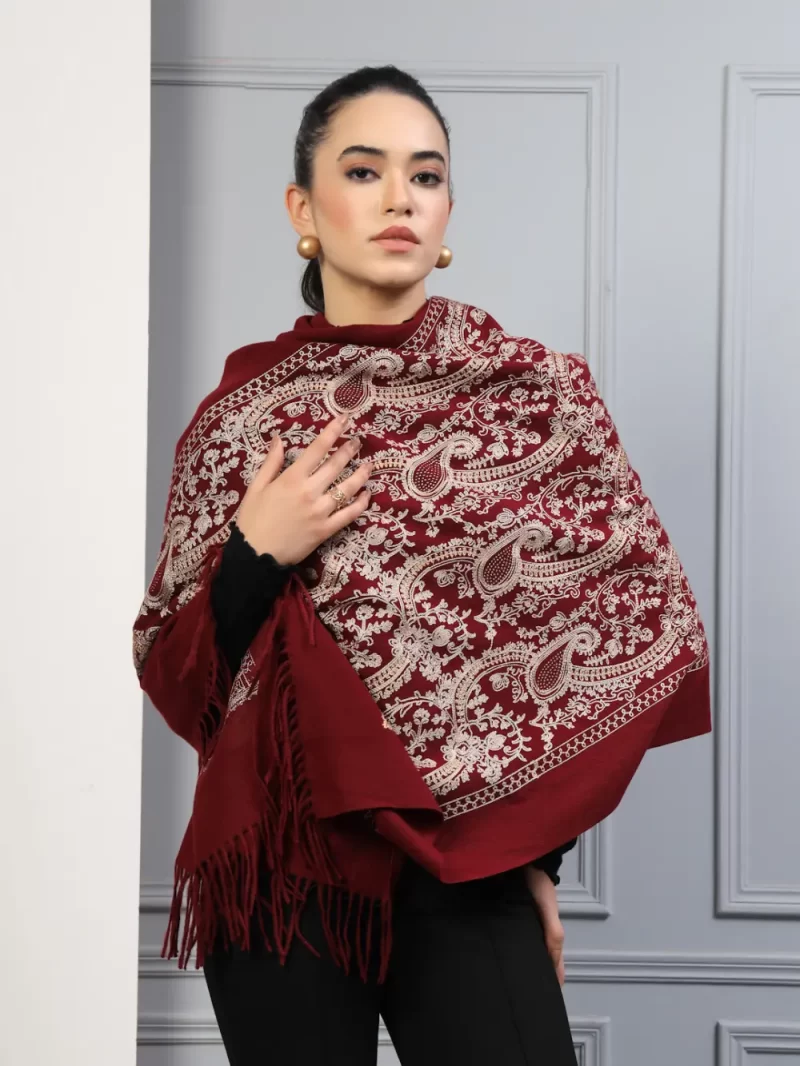 Women Embroidered Stole