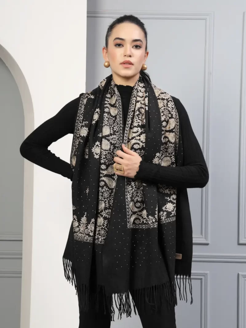 Women Embroidered Stole