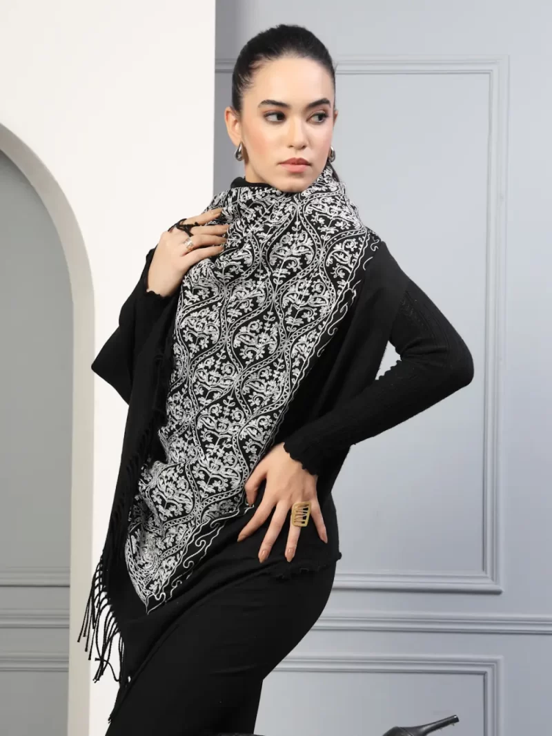 Women Embroidered Stole