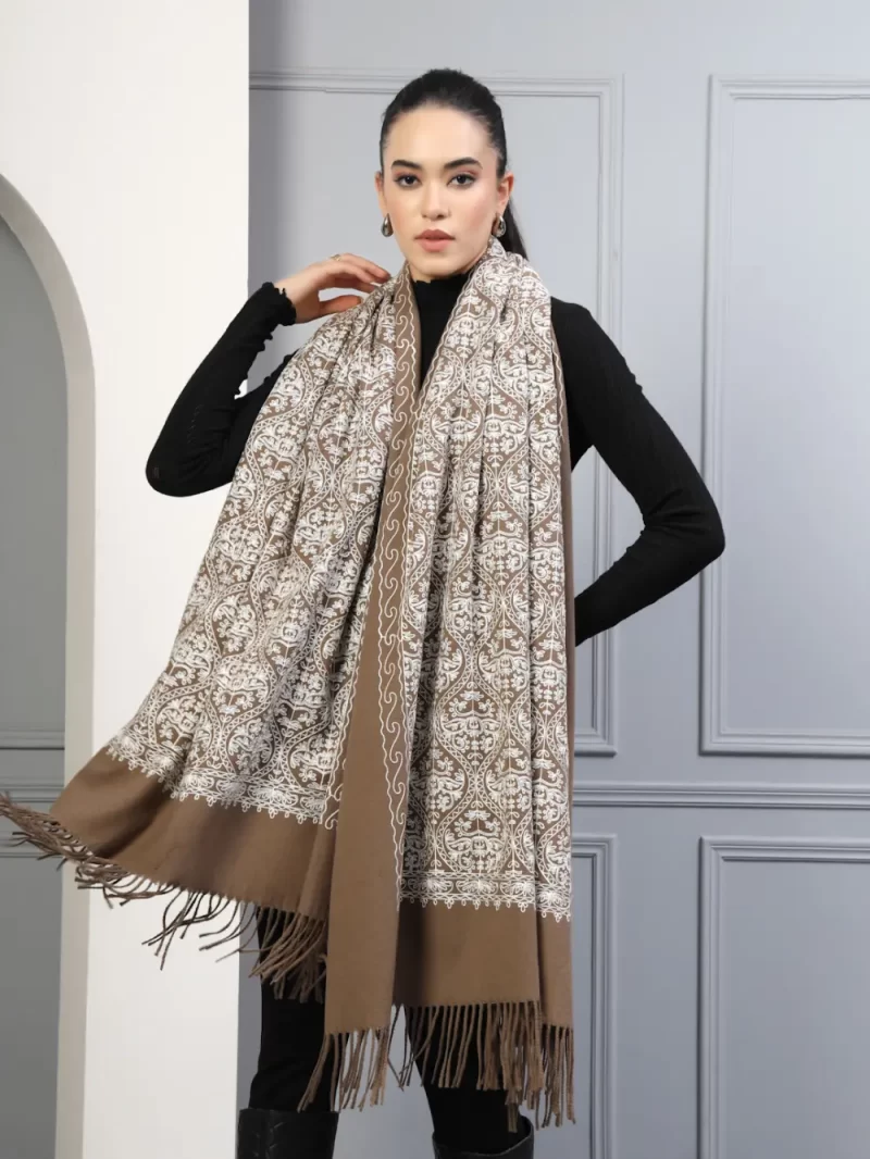 Women Embroidered Stole