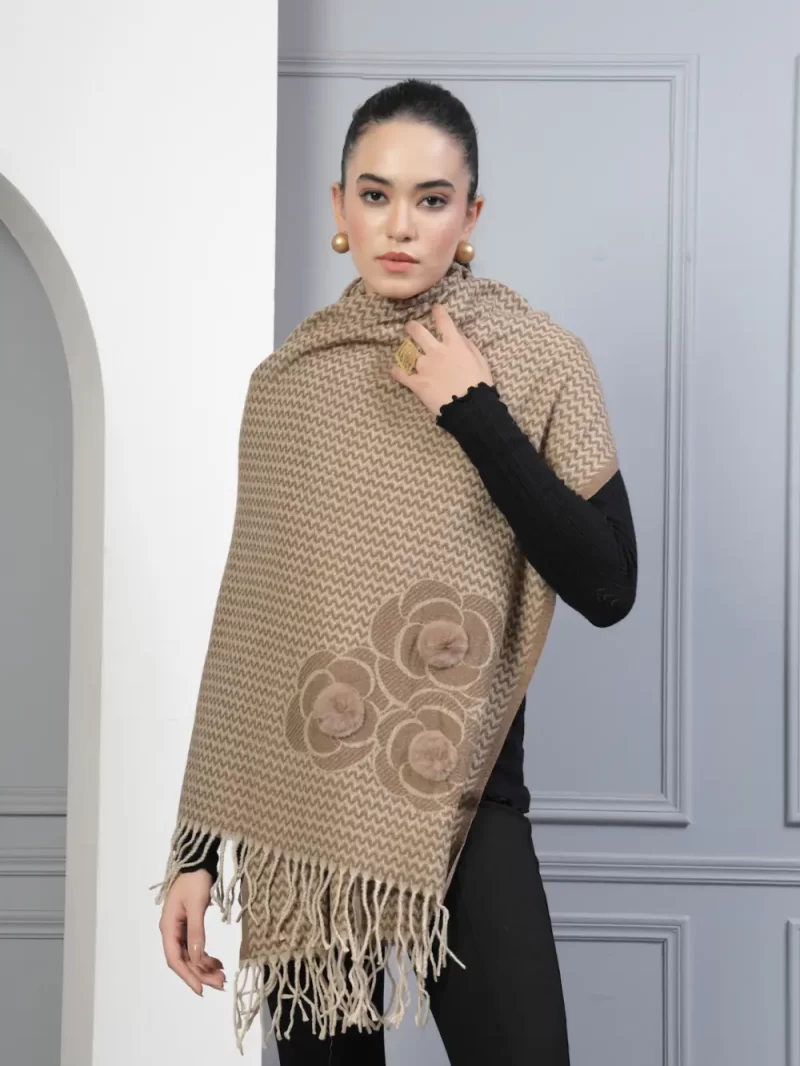 Women Woven Design Stole