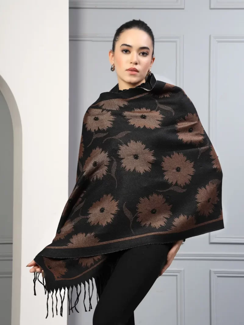 Women Floral Printed Stole