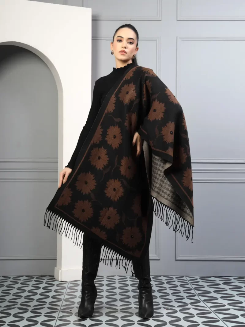 Women Floral Printed Stole
