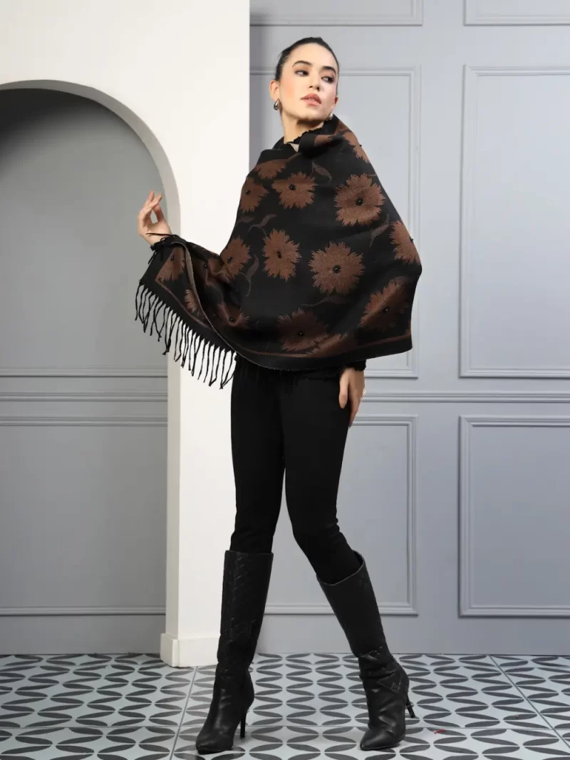 Women Floral Printed Stole