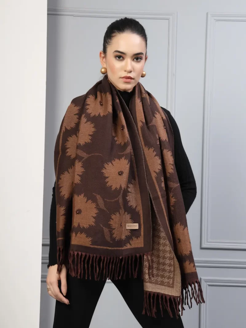 Women Floral Printed Stole