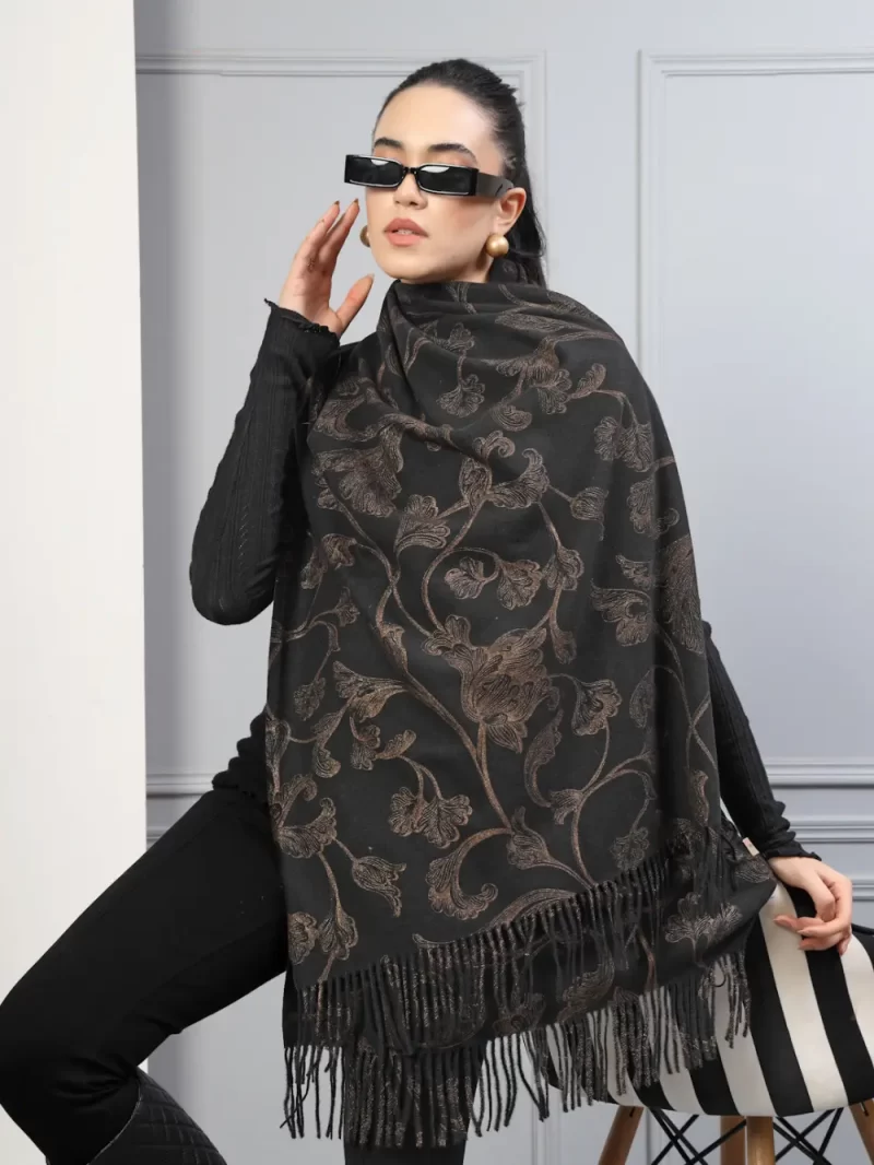 Women Floral Printed Stole