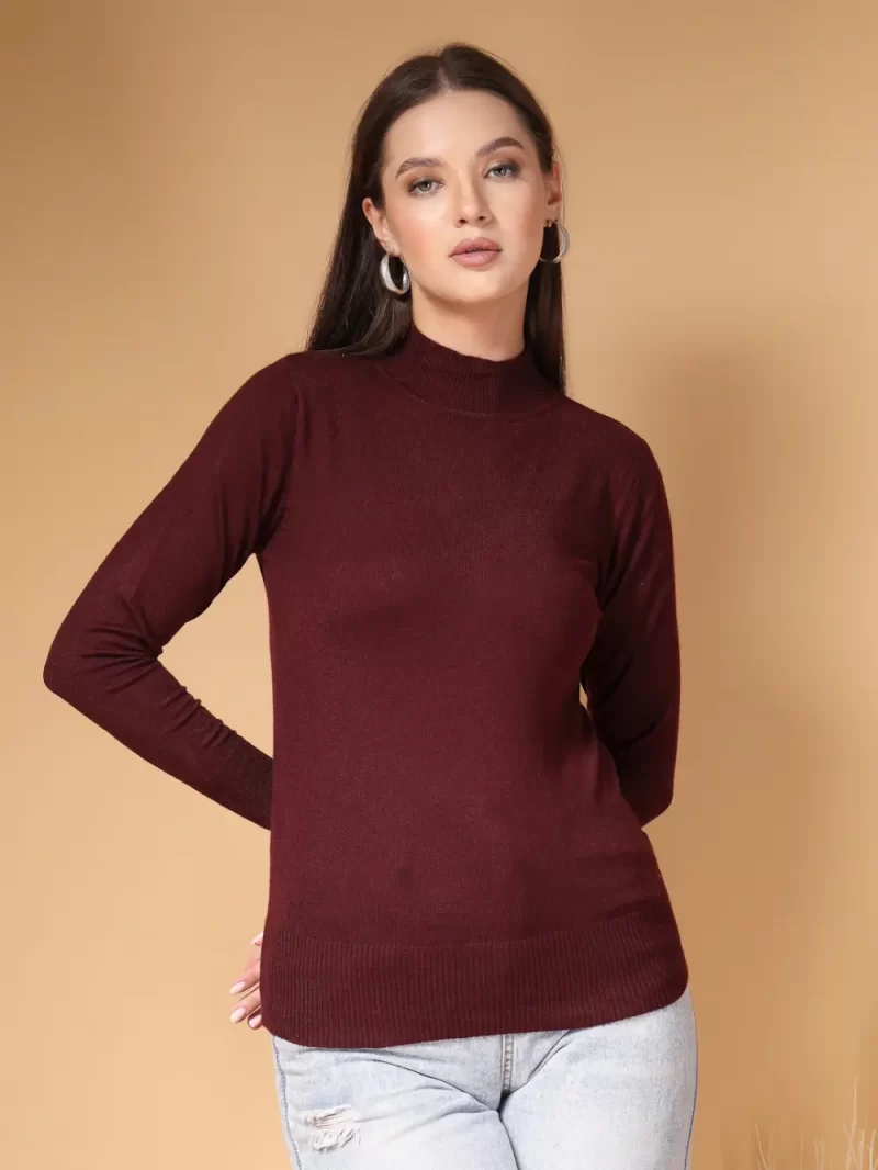 Women Solid Green Top